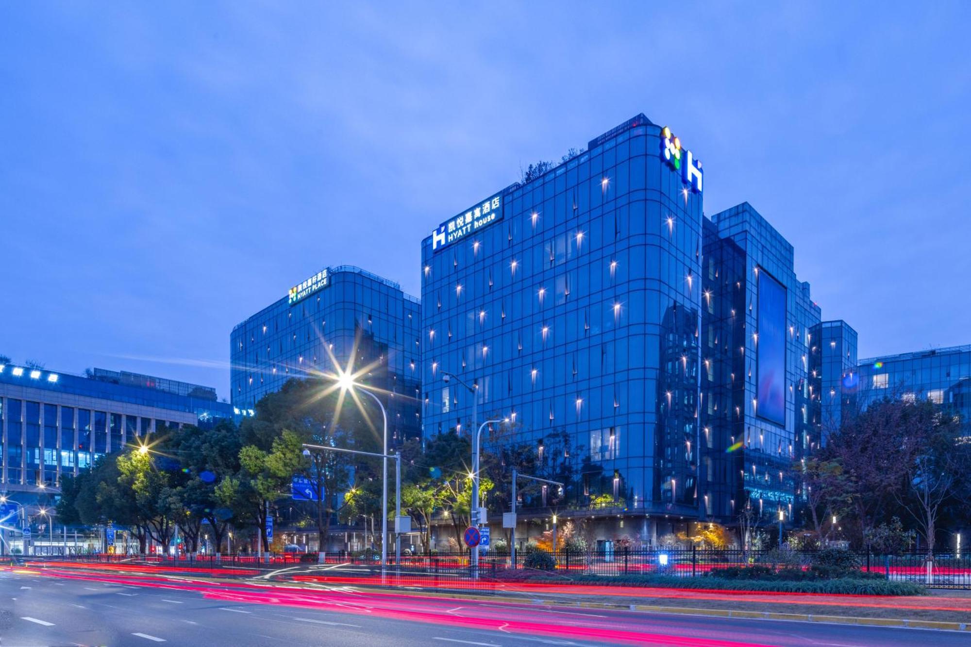 Hyatt House Shanghai Hongqiao Cbd Bagian luar foto